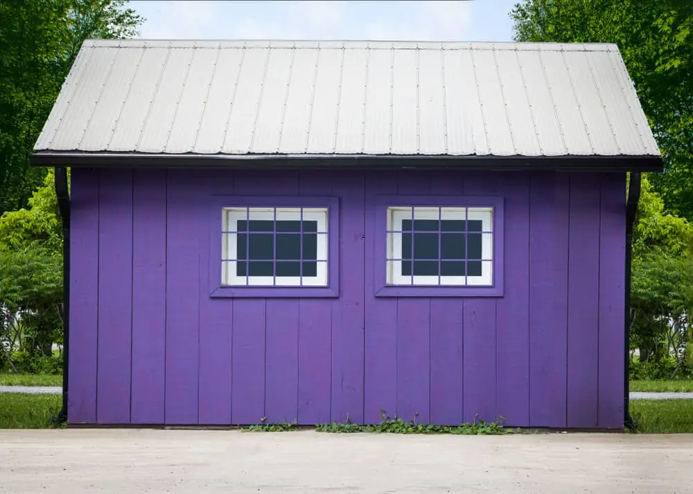 Can You Paint a Shed Roof?