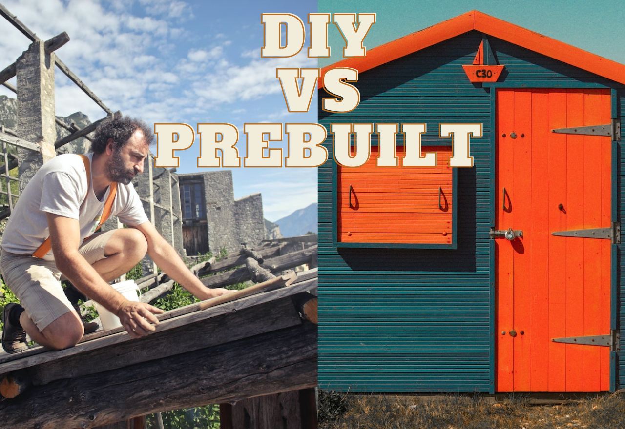 Buy The Shed Or Build It: Time Vs. Money